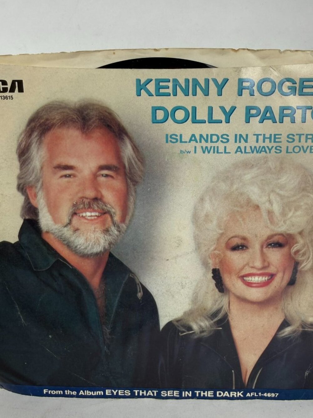 Kenny Rogers Dolly Parton Islands In The Stream / I Will Always Love You 45 RPM